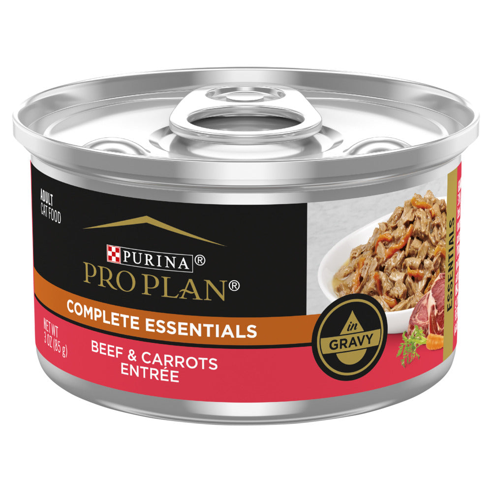 Proplan Cat Essentials Beef And Carrot Wet 85g