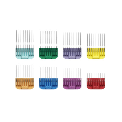 Andis Adjustable Stainless Steel Comb Set 8 Piece