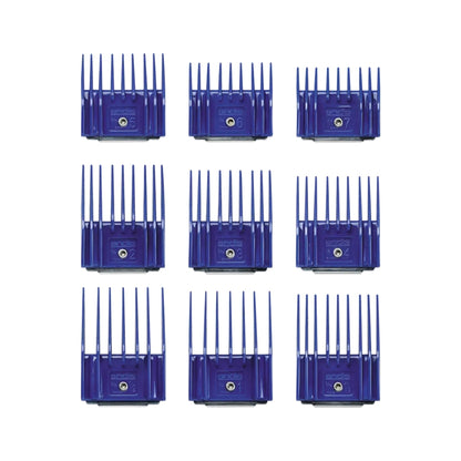 Andis Universal Attachment Blue Comb Set