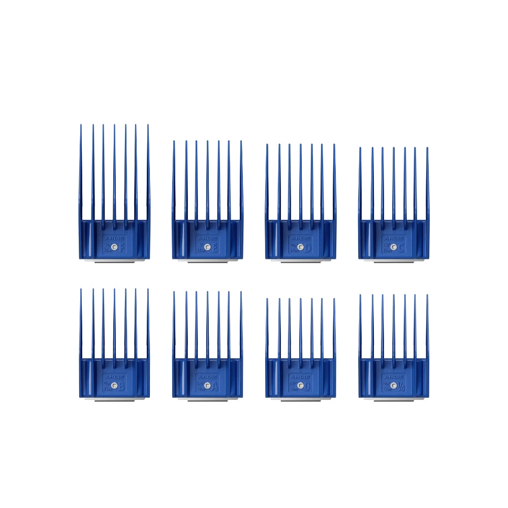 Andis Universal Attachment Blue Comb Set