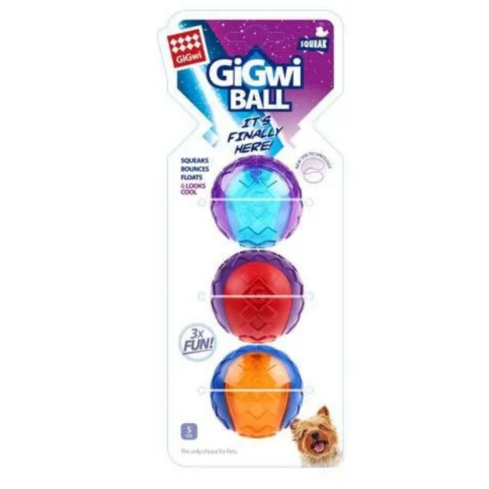 GiGwi Ball Small 3 Pack