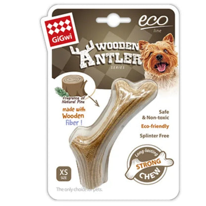 GiGwi Dog Chew Wooden Antler 