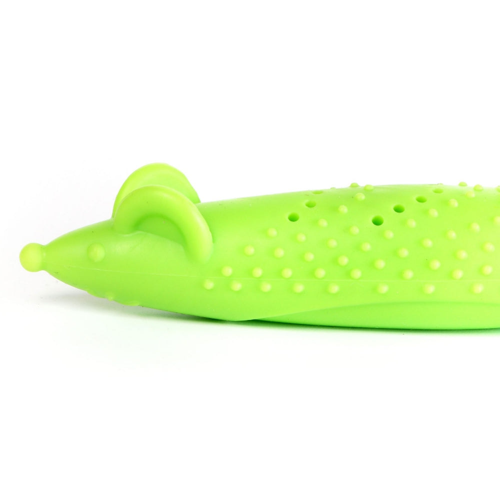 GiGwi Roll Tail Dental Mouse With Catnip