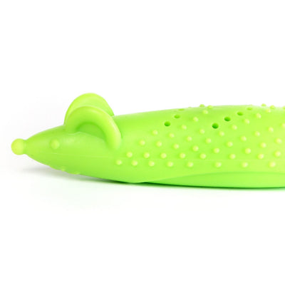 GiGwi Roll Tail Dental Mouse With Catnip