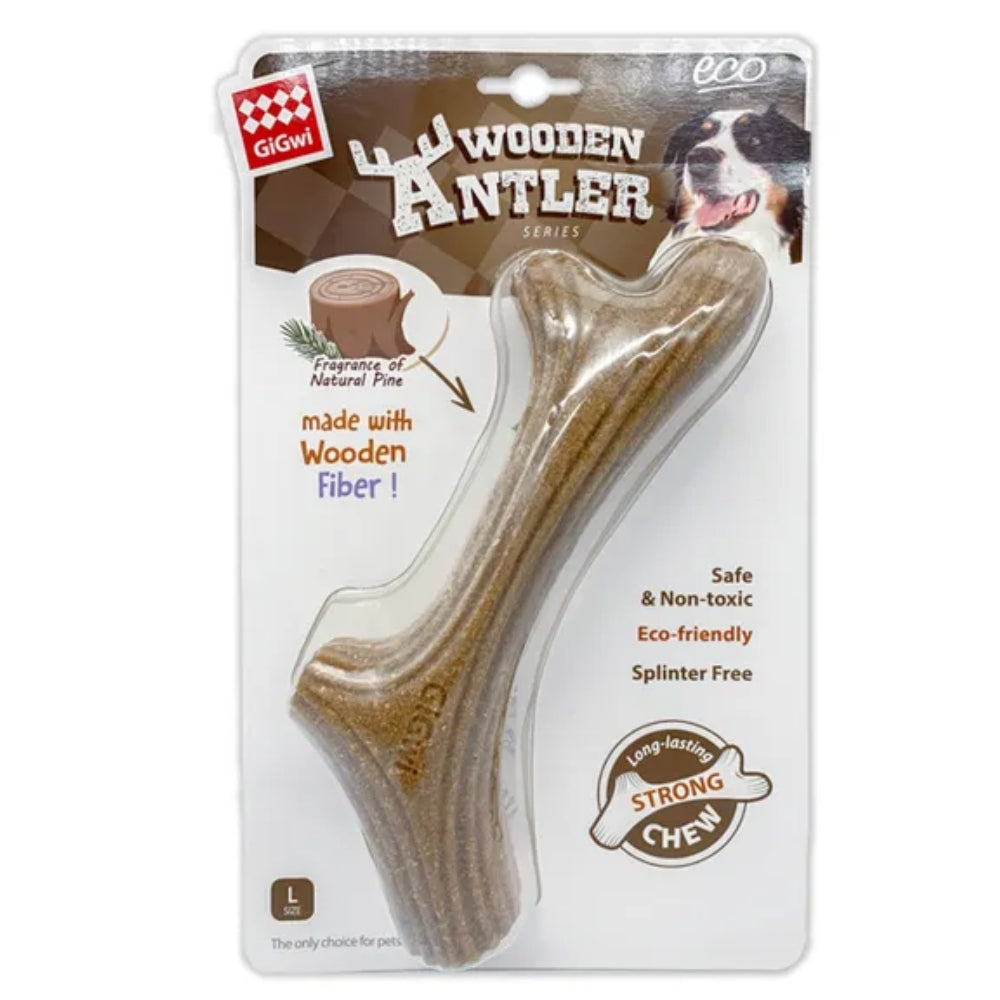 GiGwi Dog Chew Wooden Antler 
