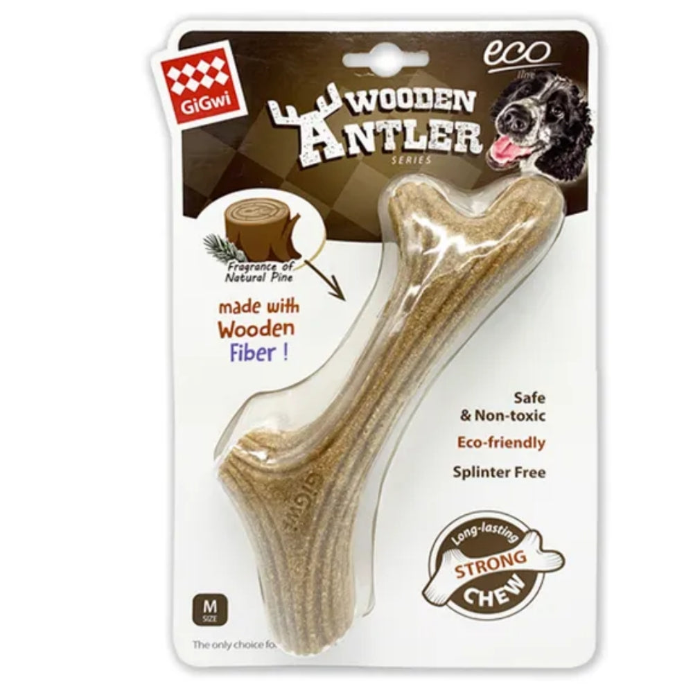 GiGwi Dog Chew Wooden Antler 