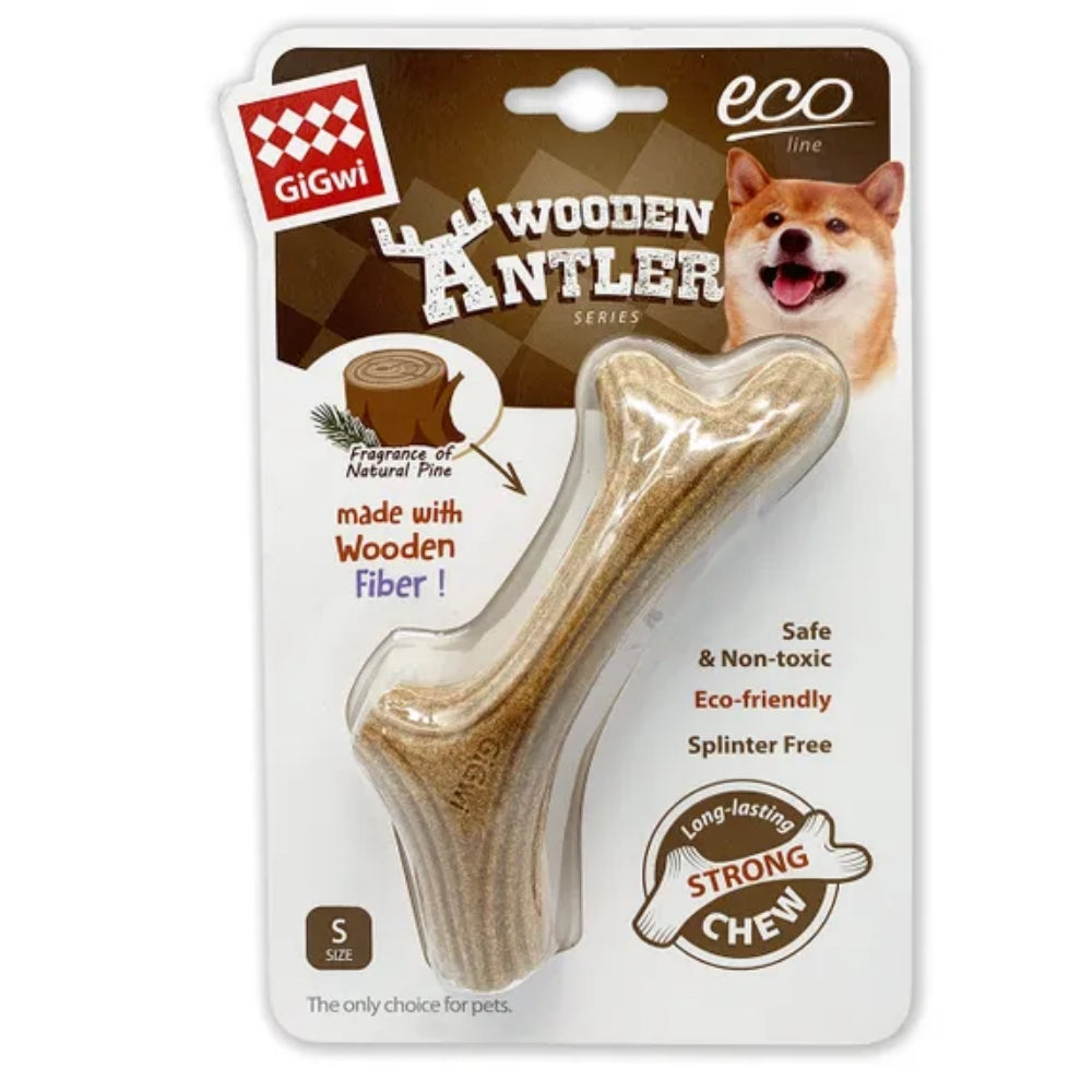 GiGwi Dog Chew Wooden Antler 