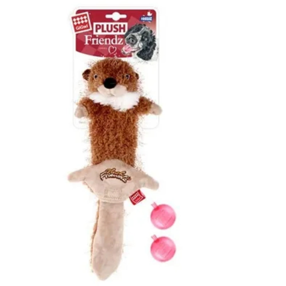 GiGwi Plush Friendz Squirrel Skin