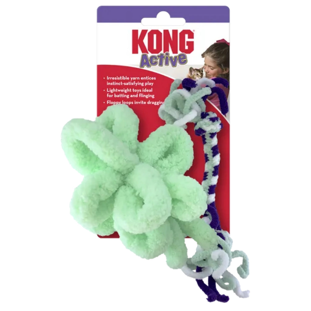 Kong Cat Active Rope Mint Purple