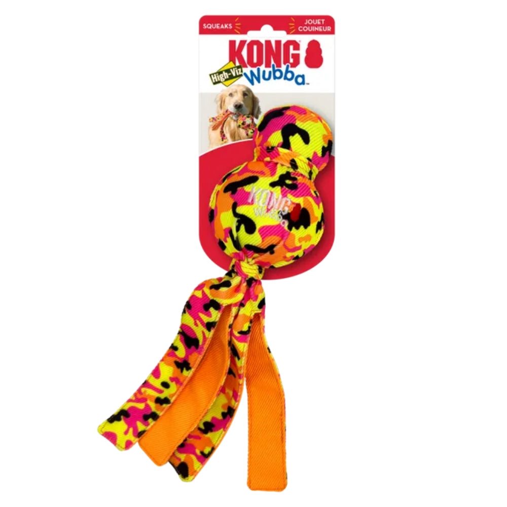 Kong Wubba Ballistic High Visibility Large