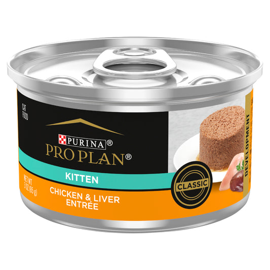 Proplan Kitten Entree Chicken & Liver Wet 85g 24'S